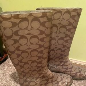 Coach Rain Boots